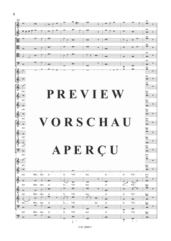 gallery: Frohlocket mit Händen , , (Gemischter Chor 8-stimmig, Capellchor und Gemischtes Ensemble)