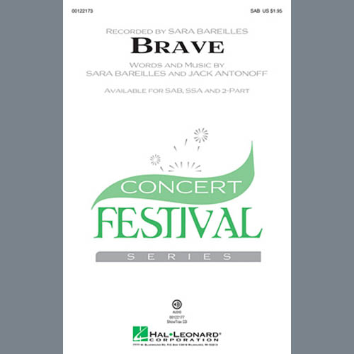 cover: Brave (arr. Audrey Snyder), Sara Bareilles, Chor