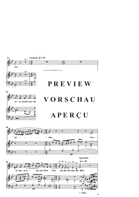 Product gallery: Page 7 of 10 Ruhm, Preis und Ehre , , (Baritone/Mezzo-soprana + Organ)