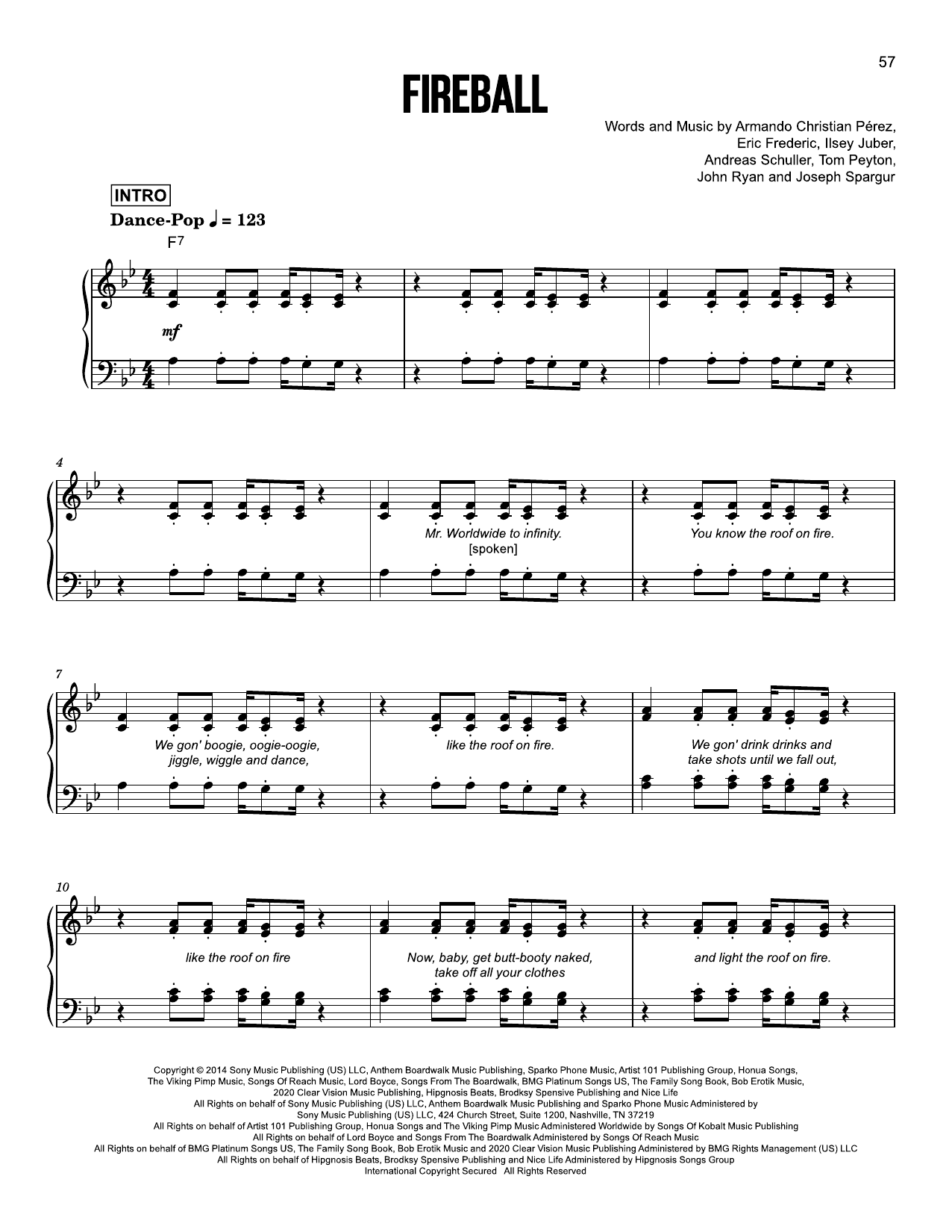 Produktgalerie: Seite 1 von 1 Fireball (feat. John Ryan), Pitbull