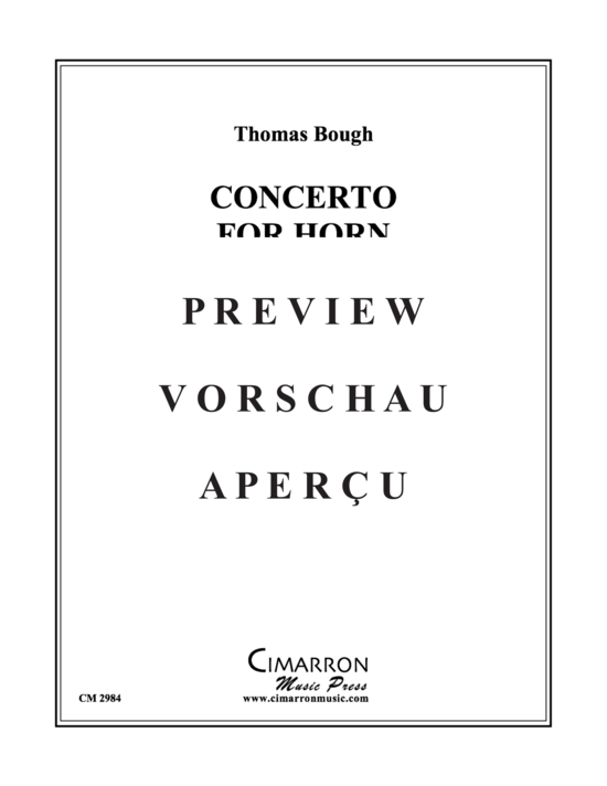 Produktgalerie: Seite 2 von 21 Concerto für Horn , , (Horn + Klavier)