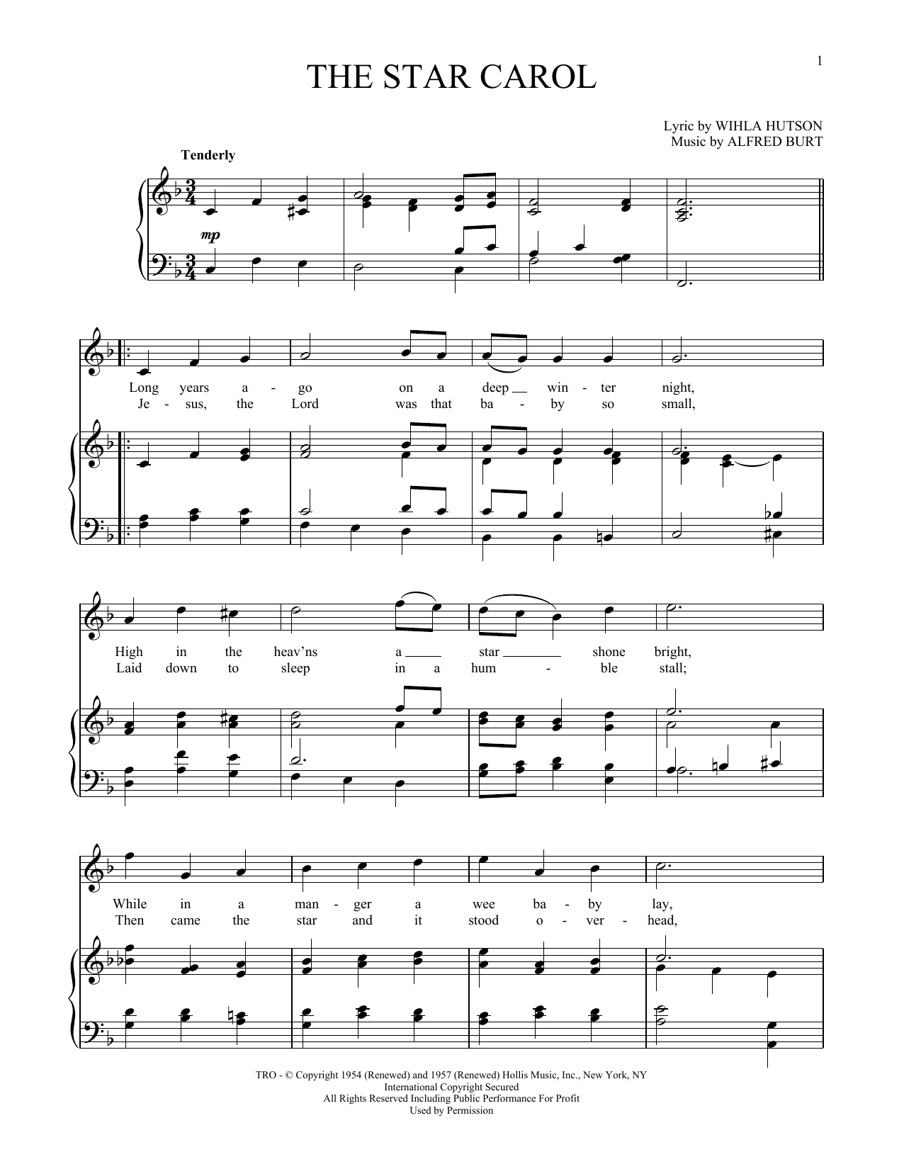 Produktbild zu: The Star Carol
