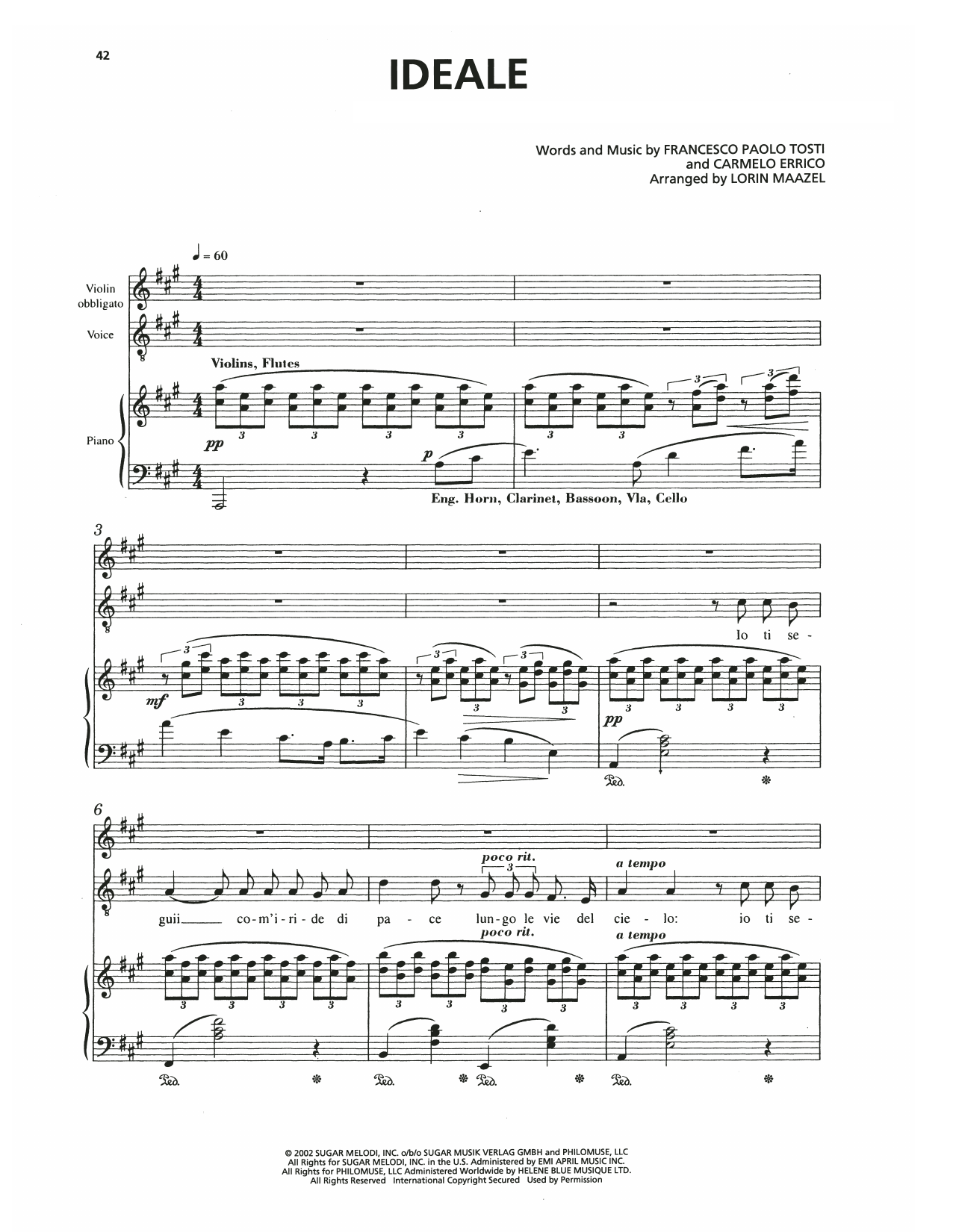 Produktgalerie: Seite 1 von 1 Ideale, Andrea Bocelli, Gesang, Gitarre, Klavier