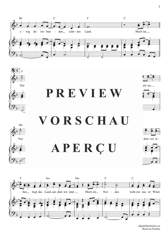 Product gallery: Page 4 of 7 Hoch Im Norden, Santiano, Piano and Voice