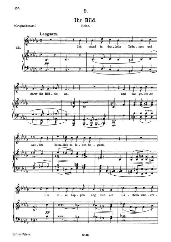 Product picture to: Ihr Bild, D.957-9 (Schwanengesang)Franz Schubert