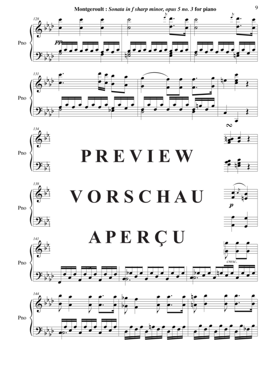 Product gallery: Page 10 of 21 Sonata in f-sharp minor, Opus 5 no. 3 , Horvath, Nicolas, Piano Solo