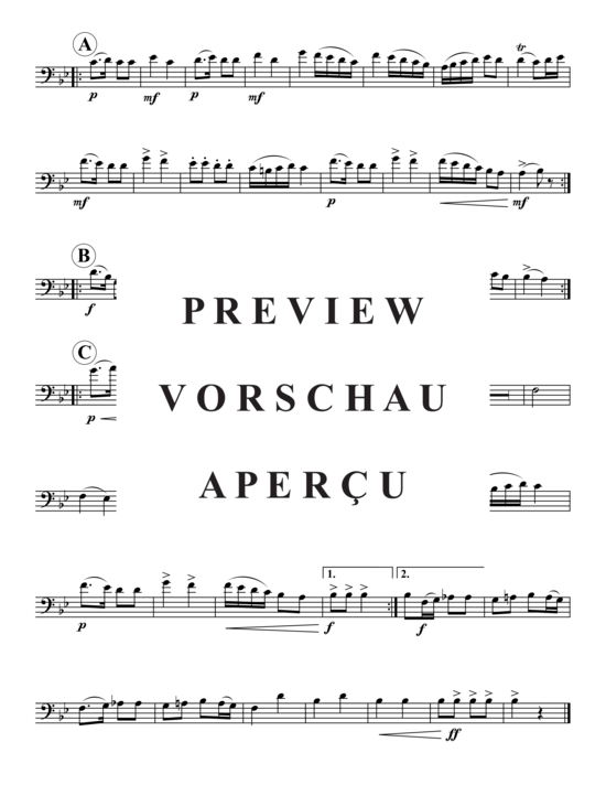 Product gallery: Page 11 of 21 Divertimento in B Flat , , (2x Baritone, 2x Tuba)