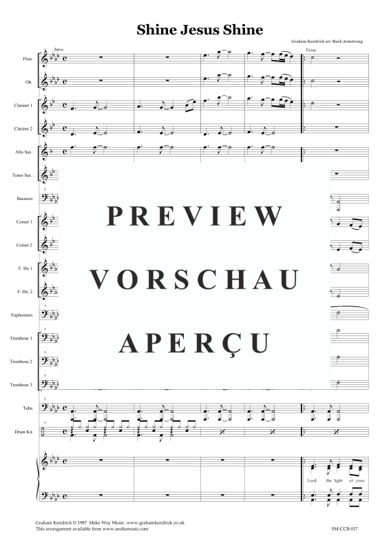 Produktgalerie: Seite 6 von 11 Shine Jesus Shine, , Gemischter Chor und Concertband