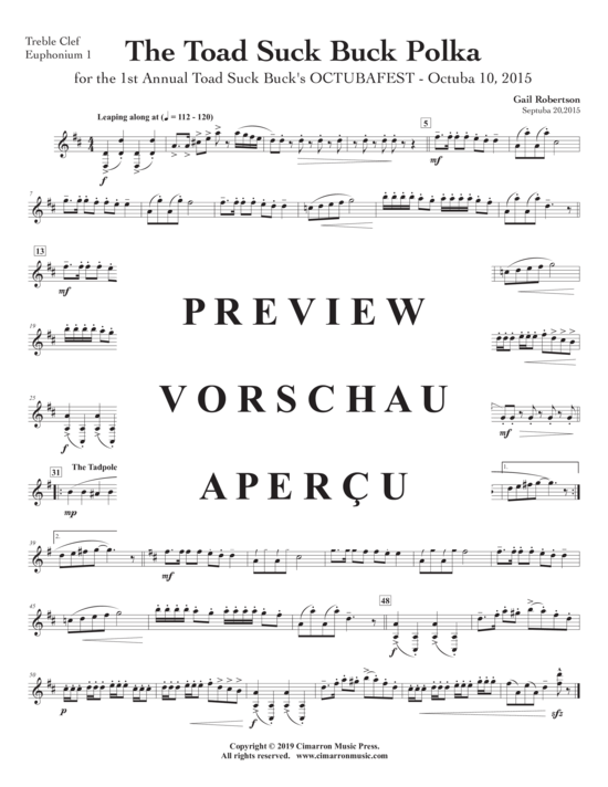 Product gallery: Page 6 of 10 Toad Suck Buck Polka, The , , (Tuba Quartett EETT)