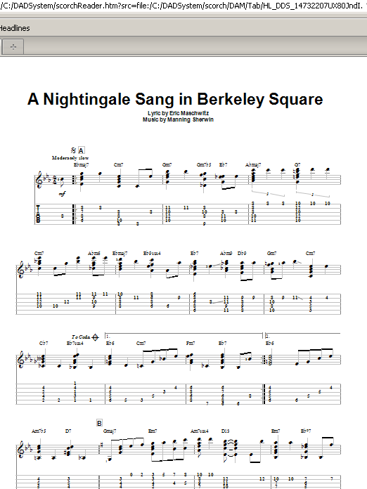 Produktbild zu: A Nightingale Sang In Berkeley Square