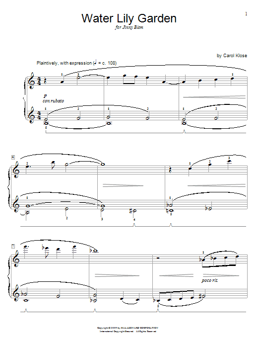 Produktbild zu: Water Lily Garden