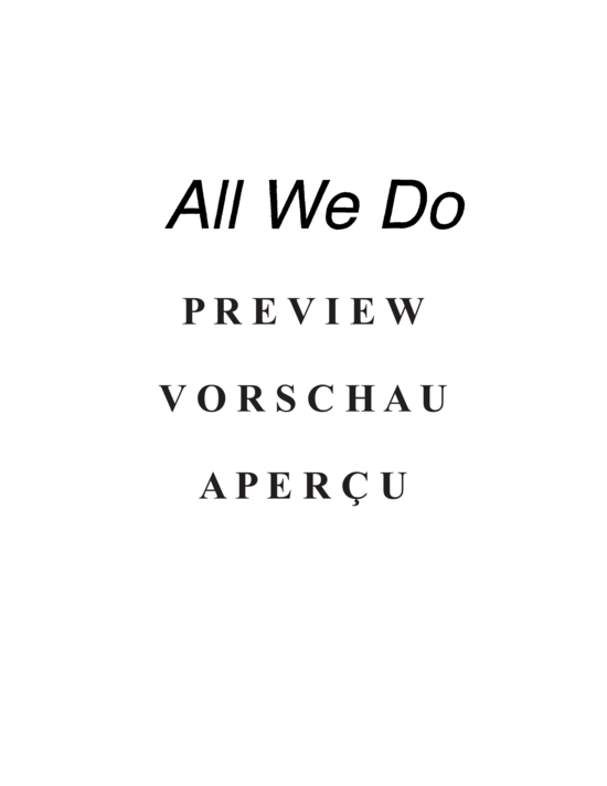 Produktgalerie: Seite 3 von 21 All We Do , , (Duett für Gitarre + Tuba)