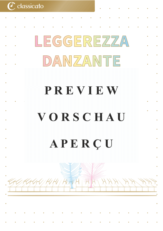 Produktgalerie: Seite 2 von 11 Leggerezza danzante - Opere per pianoforte semplificate - vivaci, giocose e spumeggianti, , Klavier Solo