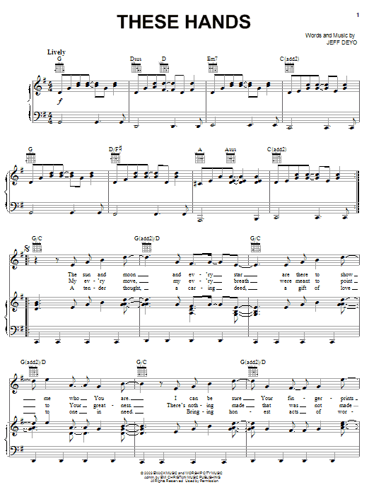 Produktbild zu: These Hands