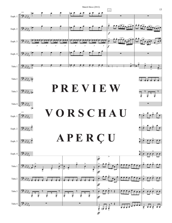 Produktgalerie: Seite 15 von 21 March Slave , , (Tuba Ensemble EEEETTTT)