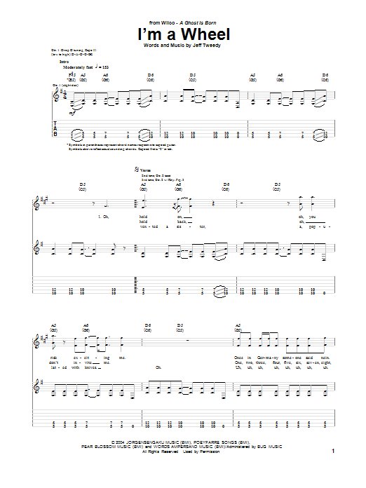 Produktgalerie: Seite 1 von 1 I'm A Wheel, Wilco, Gitarre