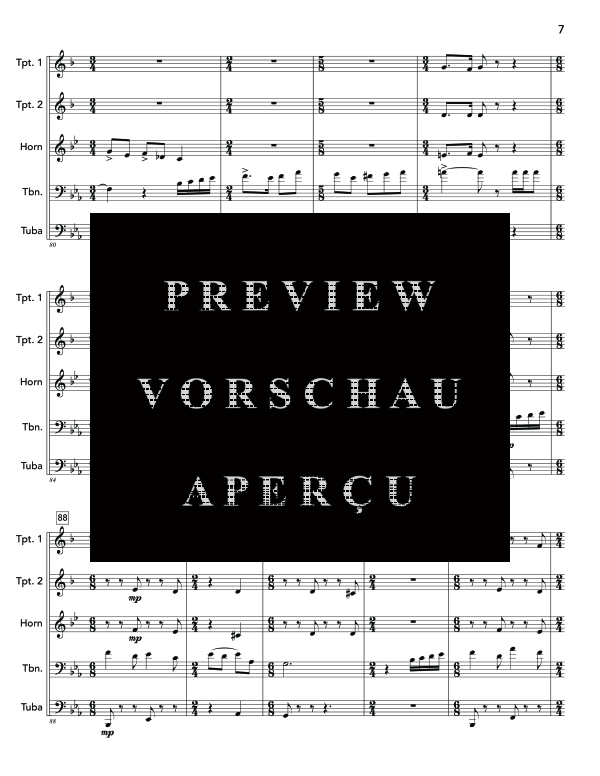 Produktgalerie: Seite 11 von 11 Trifecta, , (Blechbläser Quintett)