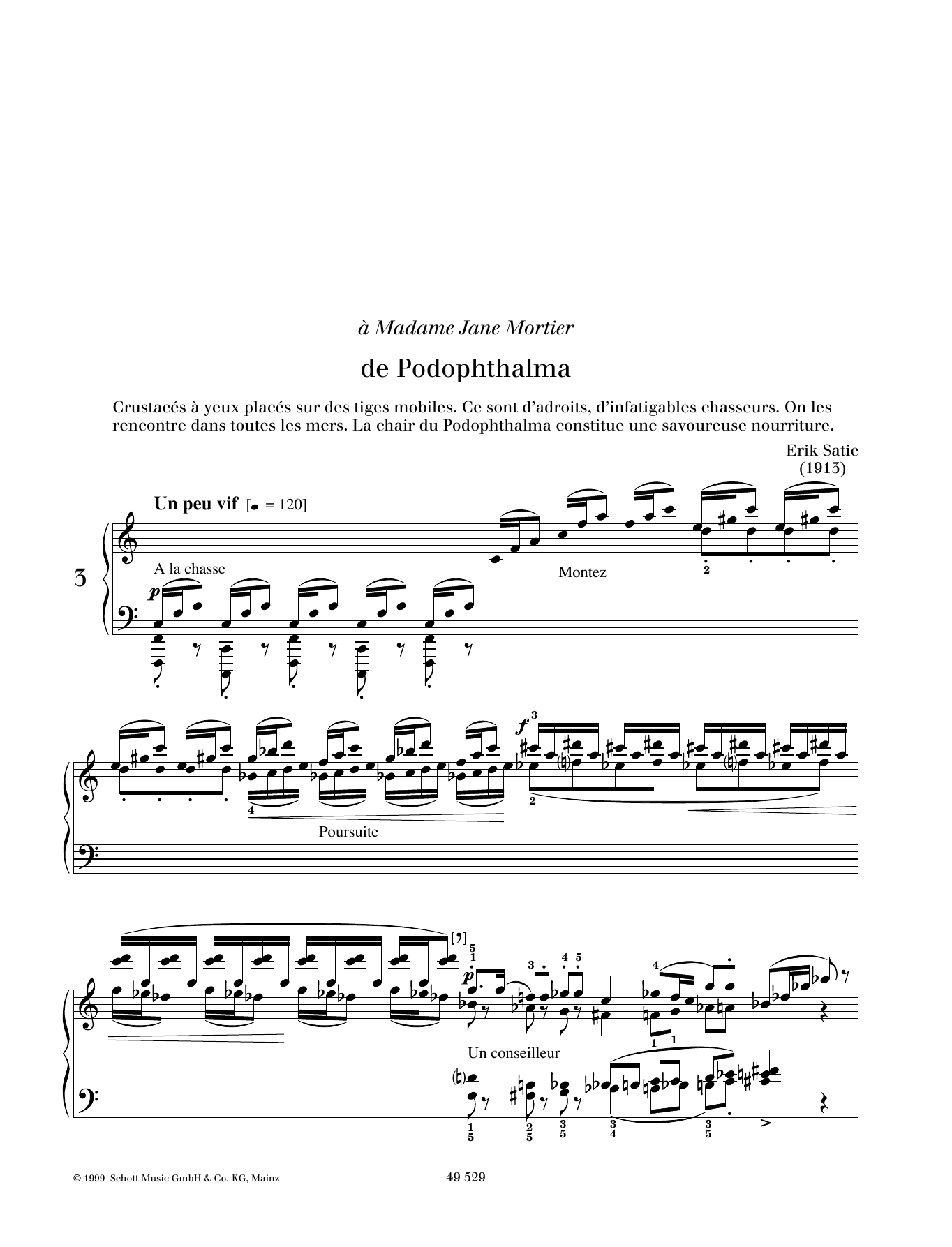 Product gallery: Page 1 of 1 de Podophthalma, Erik Satie