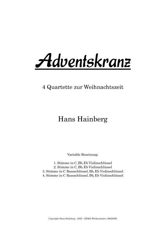 Produktbild zu: Adventskranz