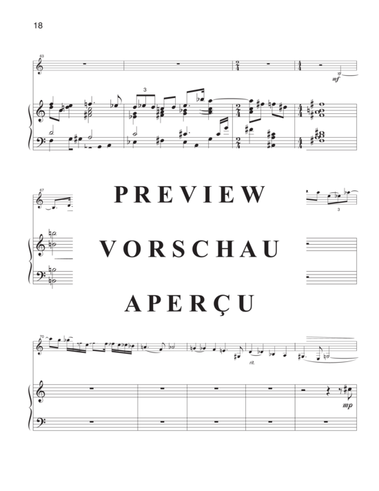 Product gallery: Page 21 of 21 Skylines , , (clarinet and piano)