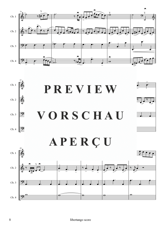 gallery: Libertango, , Double Bass Quartet