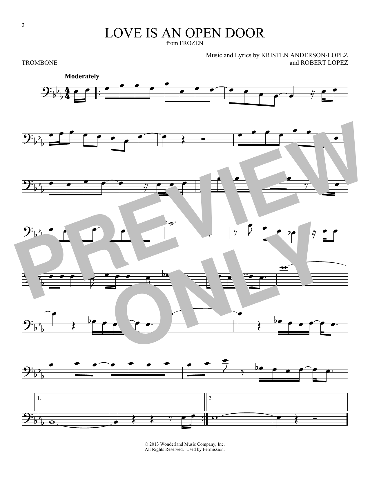 Product gallery: Page 1 of 1 Love Is An Open Door (from Frozen), Kristen Bell & Santino Fontana