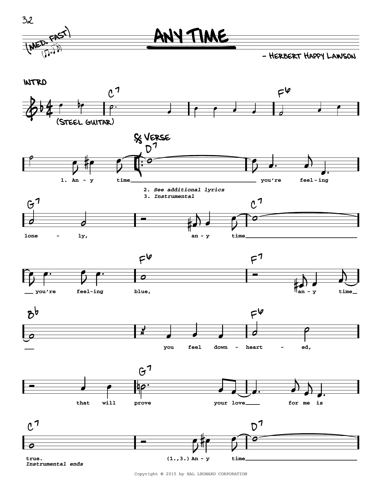 Produktbild zu: Any Time