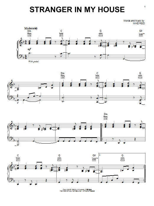 Produktgalerie: Seite 1 von 1 Stranger In My House, Ronnie Milsap, Gesang, Gitarre, Klavier