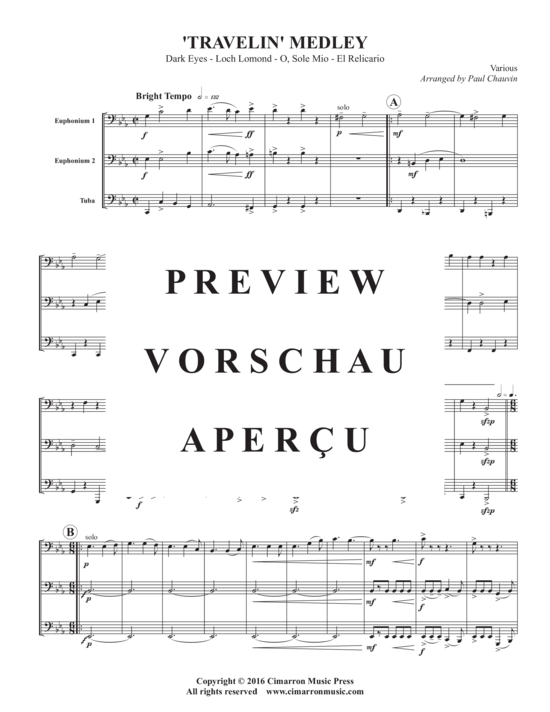 Produktgalerie: Seite 3 von 14 Travelin Medley , , (Tuba Trio EET)