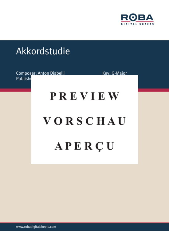 Product gallery: Page 2 of 4 Akkordstudie , , Piano and Voice
