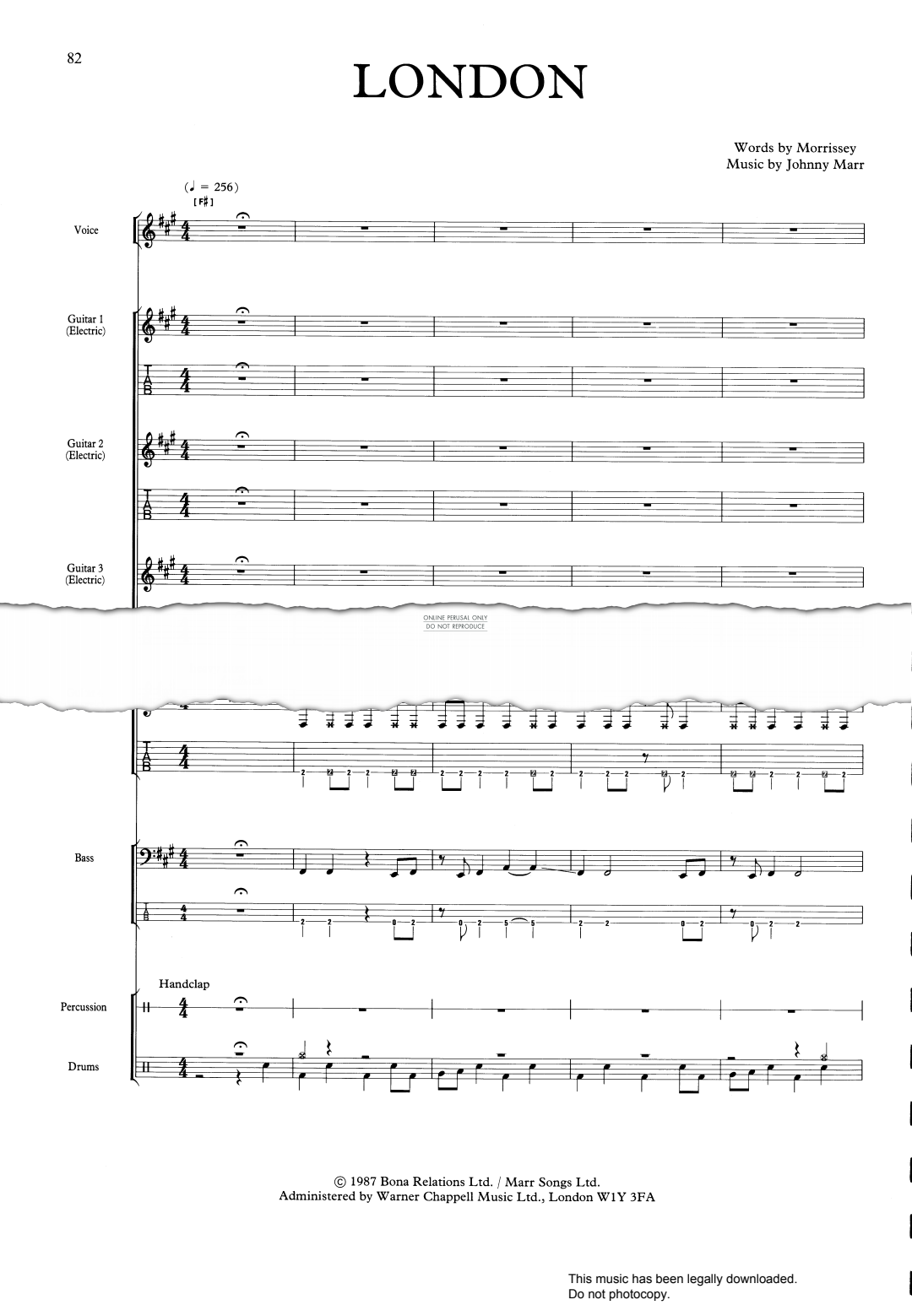 Product gallery: Page 1 of 1 London, The Smiths