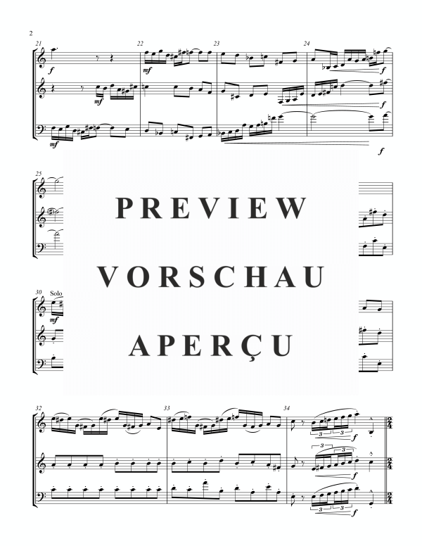 Produktgalerie: Seite 5 von 11 Whimsies, , (Blechbläser Trio Trompete in C, Horn in F + Posaune)