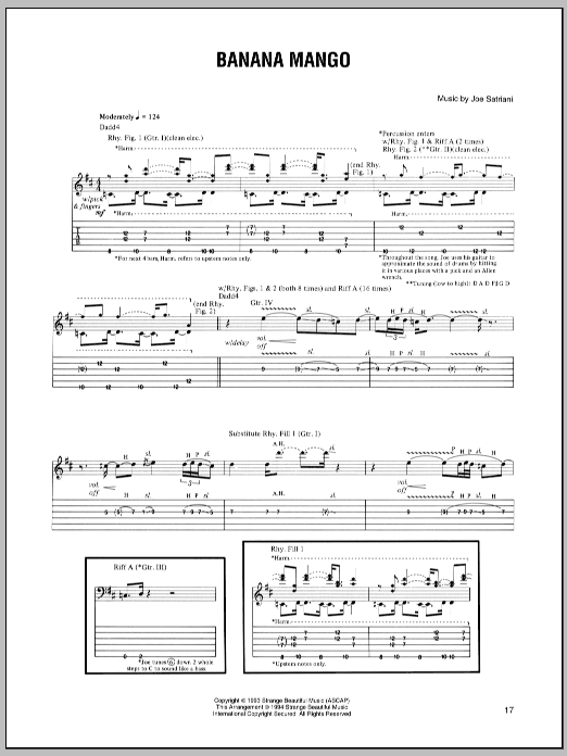 Produktgalerie: Seite 1 von 1 Banana Mango, Joe Satriani, Gitarre