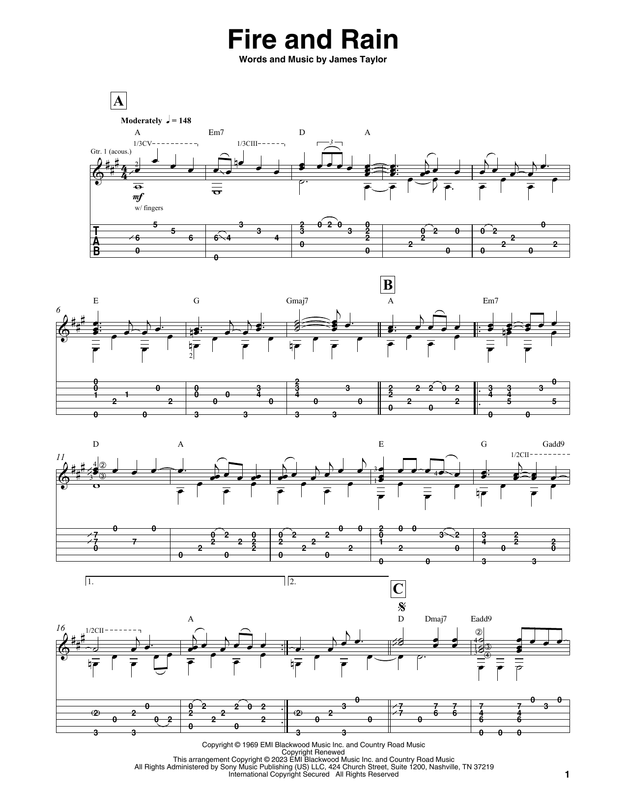 Produktbild zu:  Fire And Rain - James Taylor