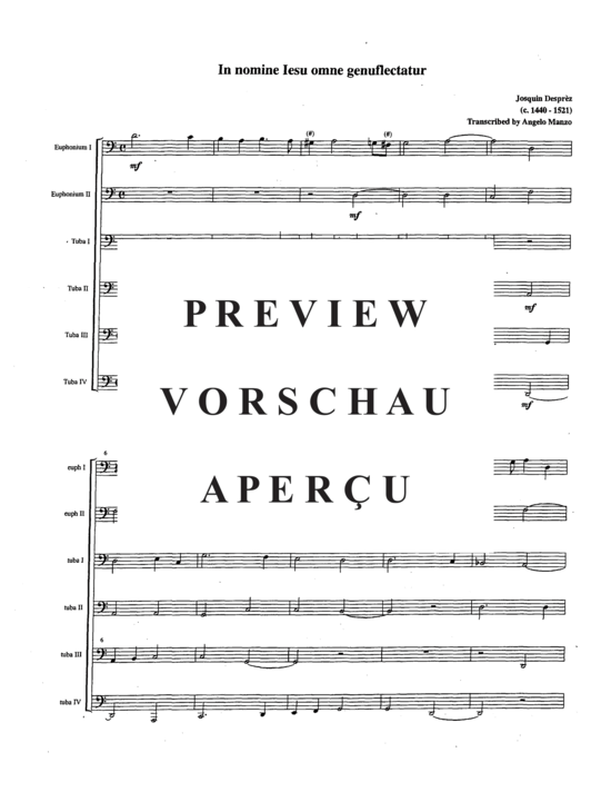 gallery: In Nomine Lesu Omne Gen , , (Tuba Ensemble EETTTT)