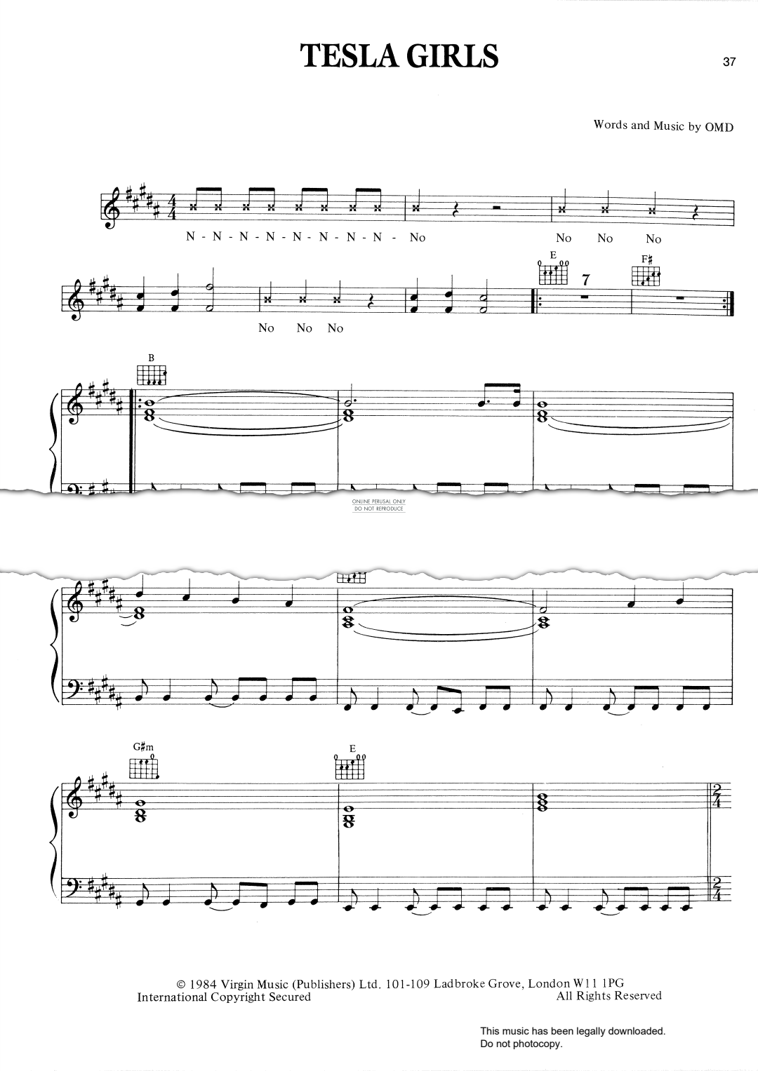 gallery: Tesla Girls, OMD, Gesang, Gitarre, Klavier