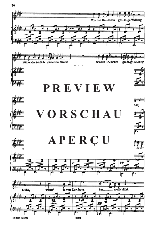 gallery: Wiegenlied D.867 Wie sich der Äuglein , , (Gesang hoch + Klavier)