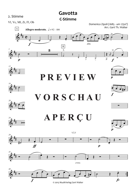 Produktgalerie: Seite 9 von 21 Gavotta , , (Quintett flexible Besetzung)