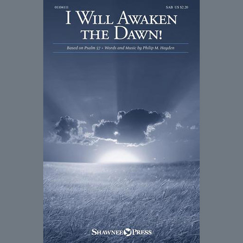 cover: I Will Awaken The Dawn!, Philip M. Hayden