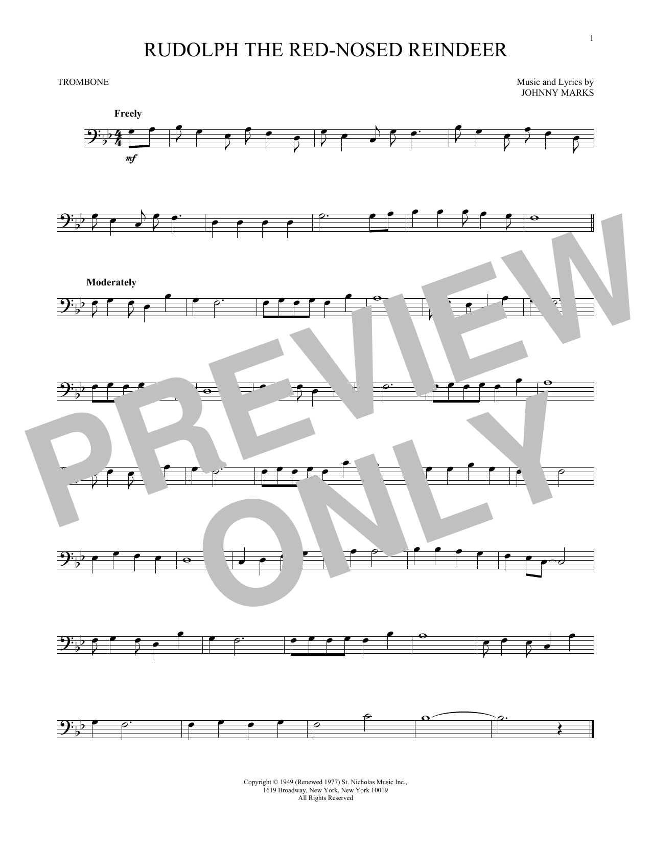 Product gallery: Page 1 of 1 Rudolph The Red-Nosed Reindeer, Johnny Marks