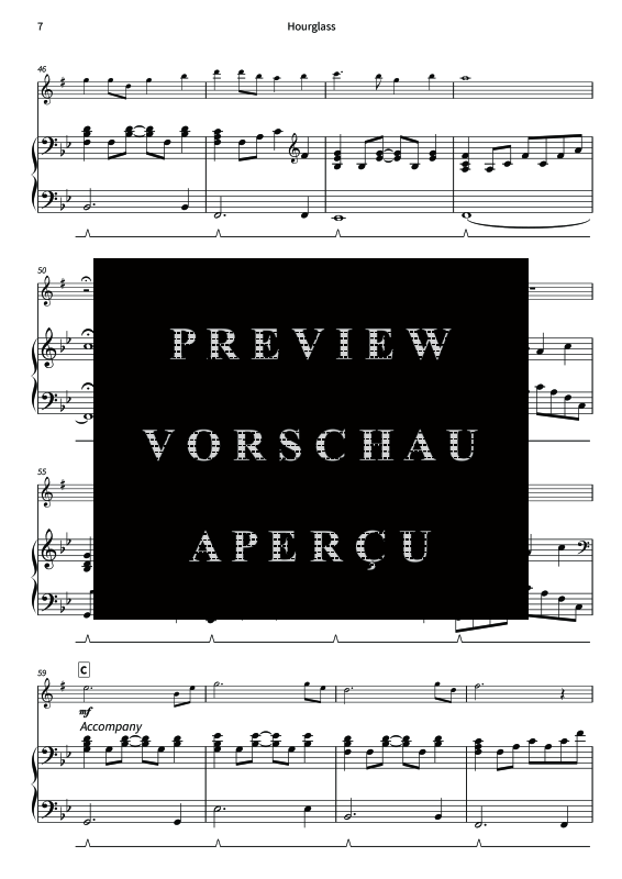 Produktgalerie: Seite 9 von 11 Hourglass - Gentle Melodies for Weddings, Church, and Other Occasions, , Altsaxophon und Klavier
