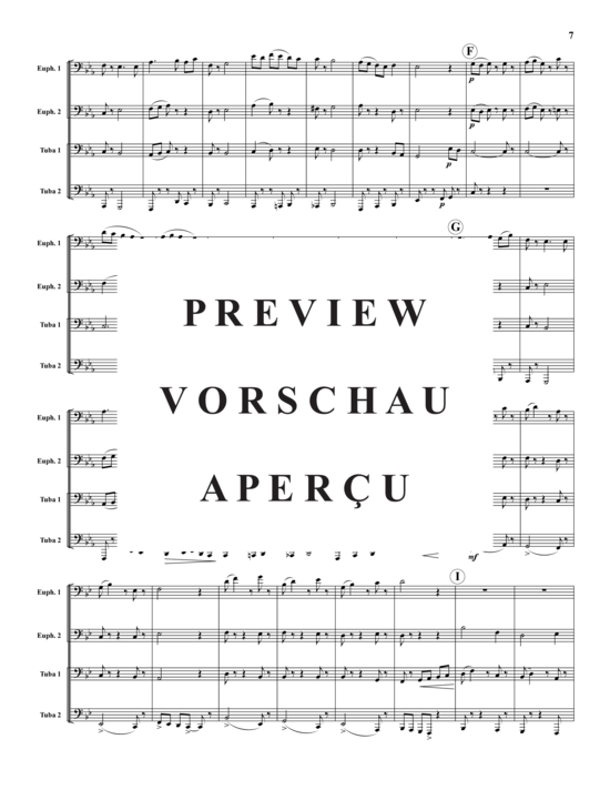 Product gallery: Page 8 of 21 Summer Days , , (2x Baritone, 2x Tuba)