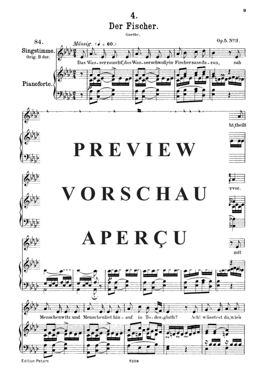 gallery: Der Fischer D.225 , , (Gesang mittel + Klavier)