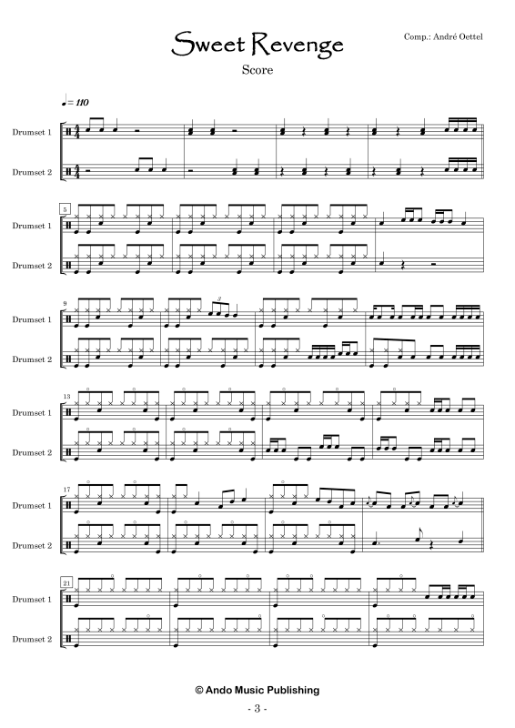 Produktgalerie: Seite 1 von 11 Sweet Revenge, , Drumset Duo