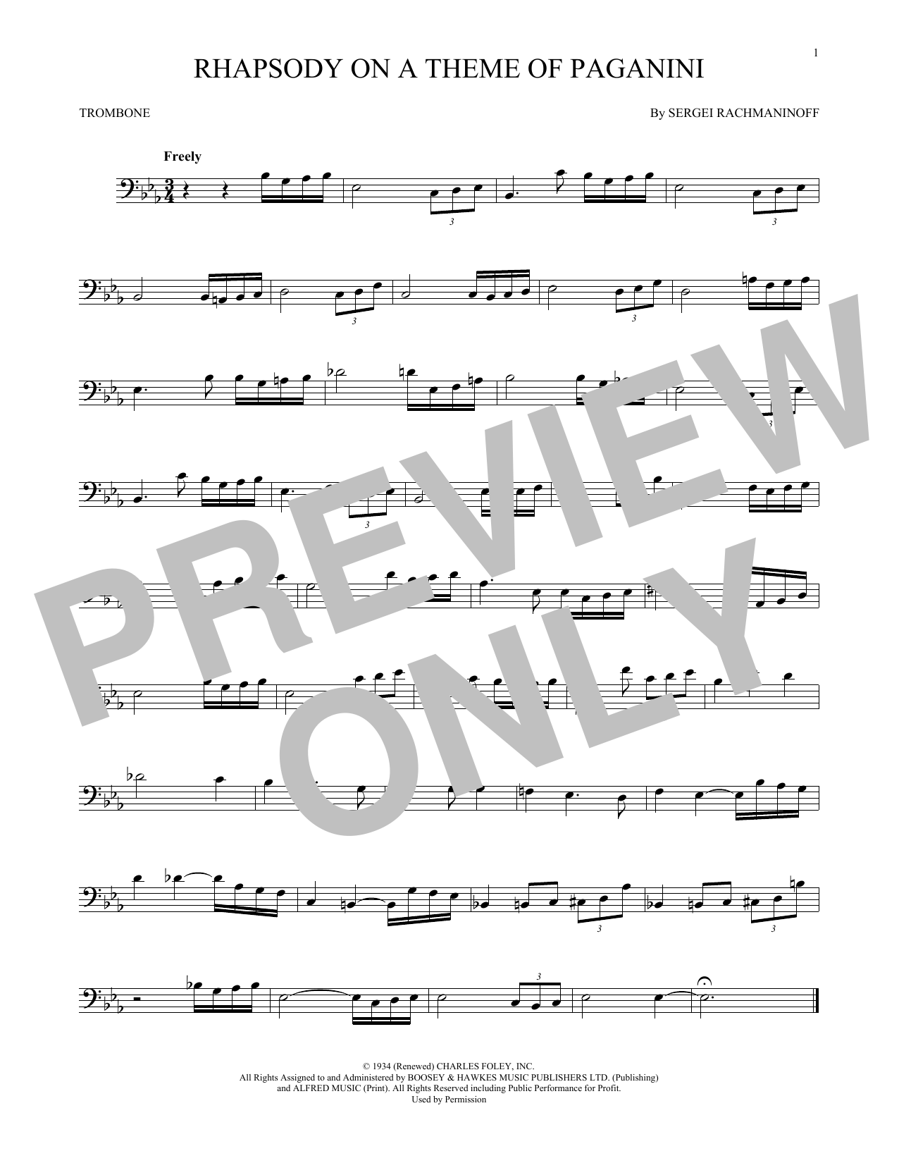 Product gallery: Page 1 of 1 Rhapsody On A Theme Of Paganini, Sergei Rachmaninoff