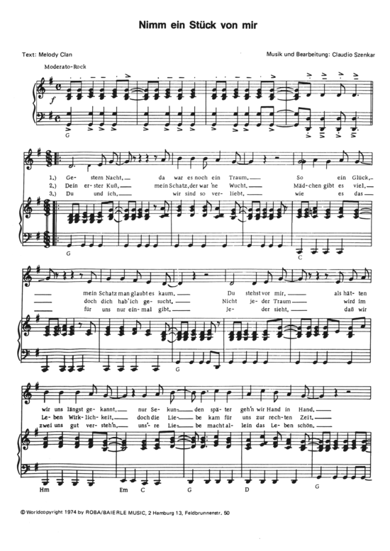 Produktbild zu: Nimm ein Stück von mir Einzelausgabe