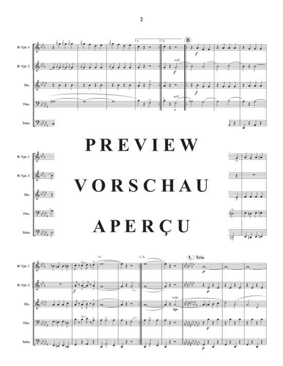 Produktgalerie: Seite 4 von 17 Nobles of th Mystic Shrine , , (Blechbläserquintett)