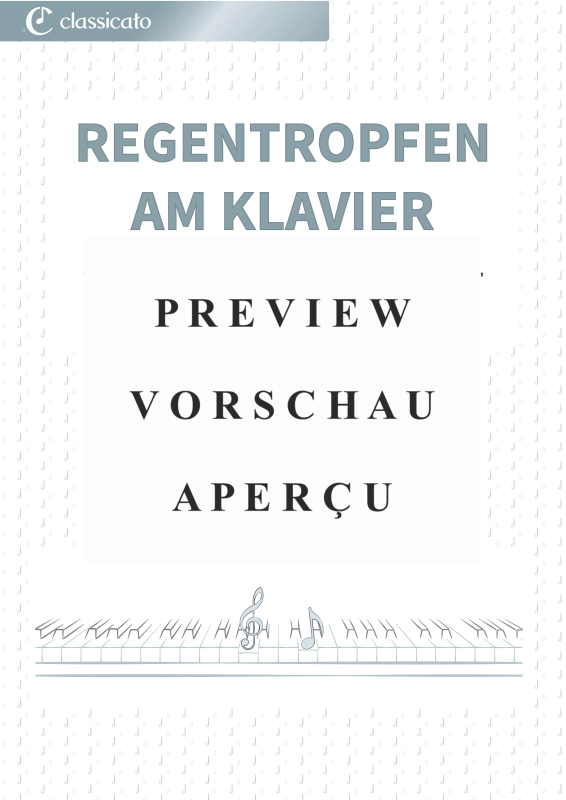 Produktgalerie: Seite 2 von 11 Regentropfen am Klavier - Vereinfachte Klavierträume für graue Tage, , Klavier Solo