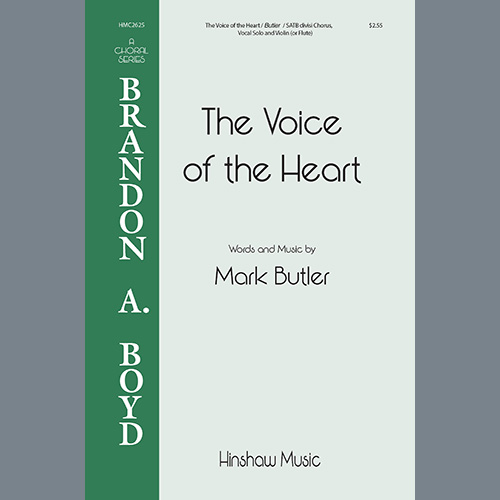 cover: The Voice Of The Heart, Mark Butler, Chor