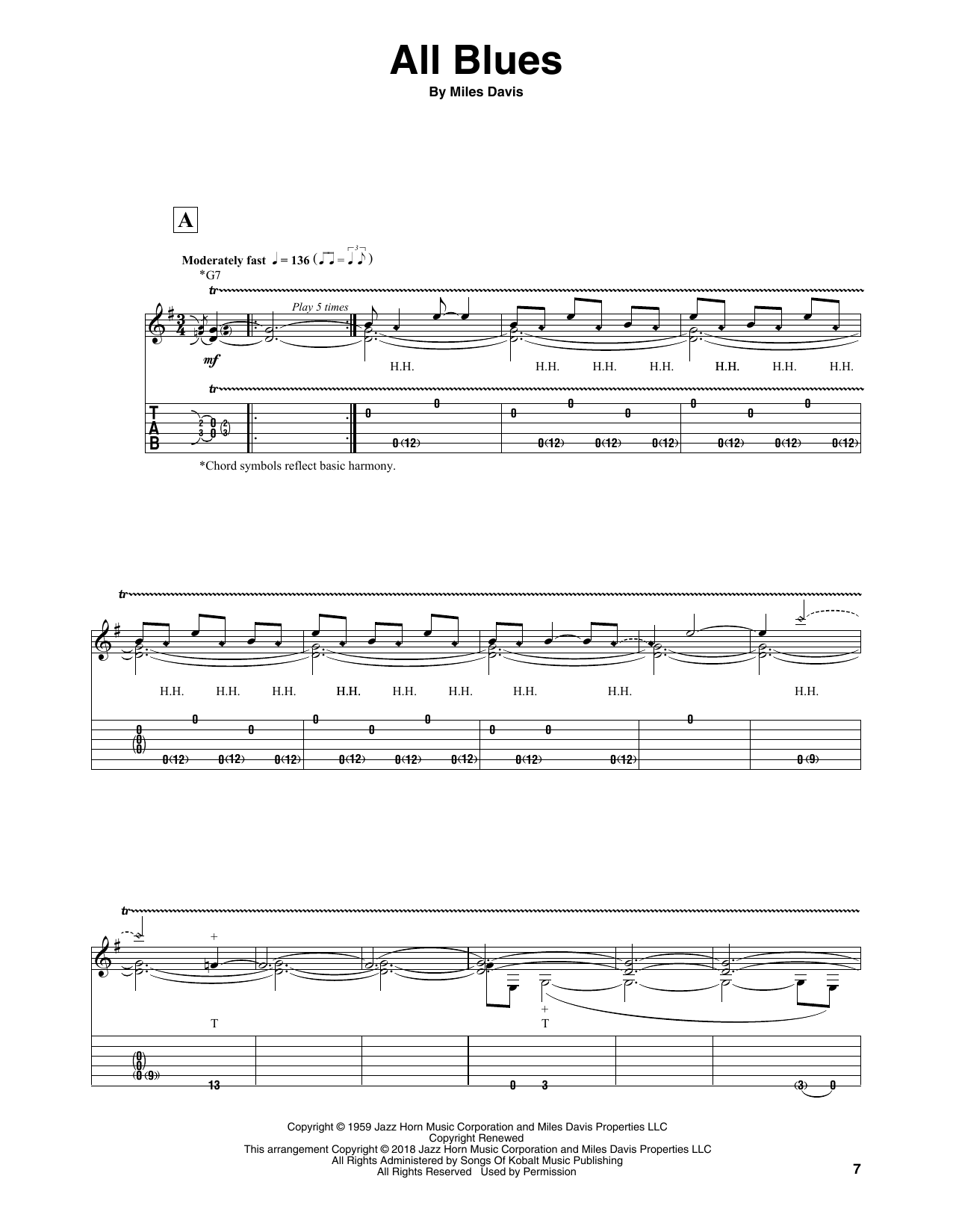 Produktbild zu: All Blues